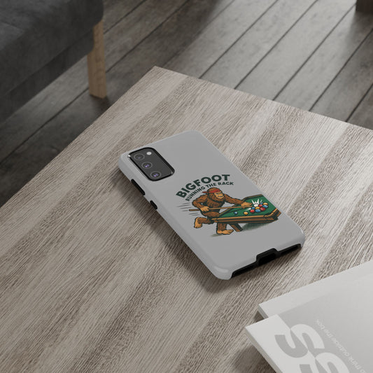 Phone Case — Bigfoot Running the Rack Billiards Protective Cover