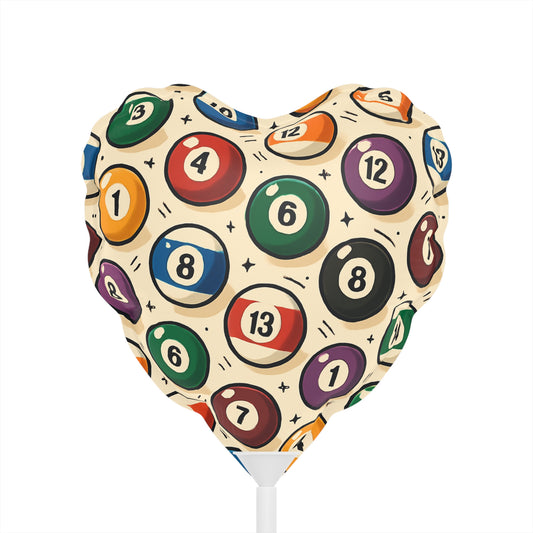 Balloon Set - Pool Lover Heart-Shaped Balloon