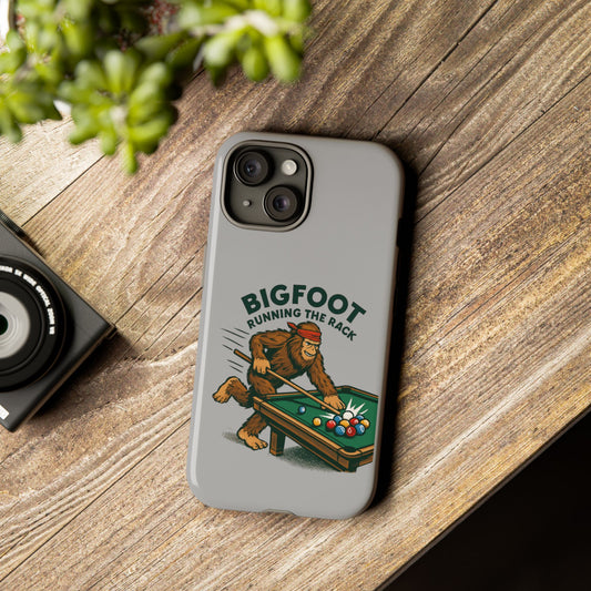 Phone Case — Bigfoot Running the Rack Billiards Protective Cover
