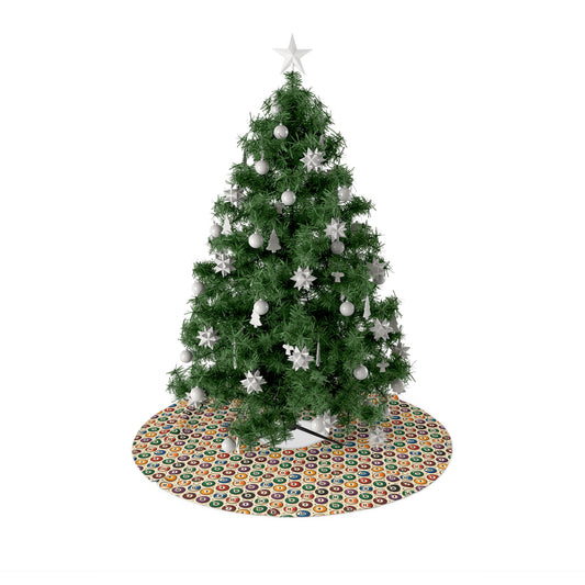 Billiard Balls Christmas Tree Skirts