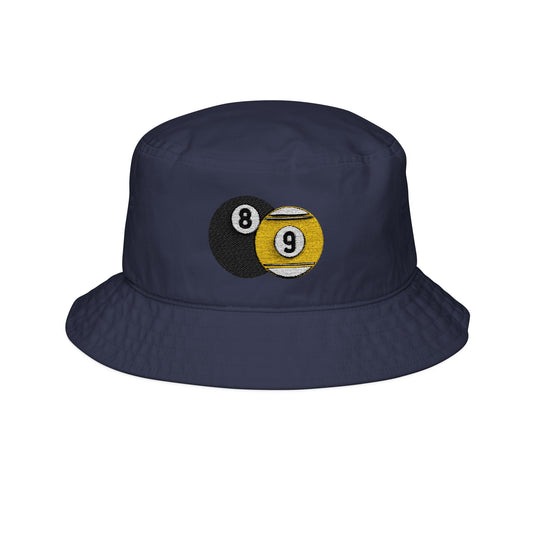 8-Ball & 9-Ball Embroidered Bucket Hat