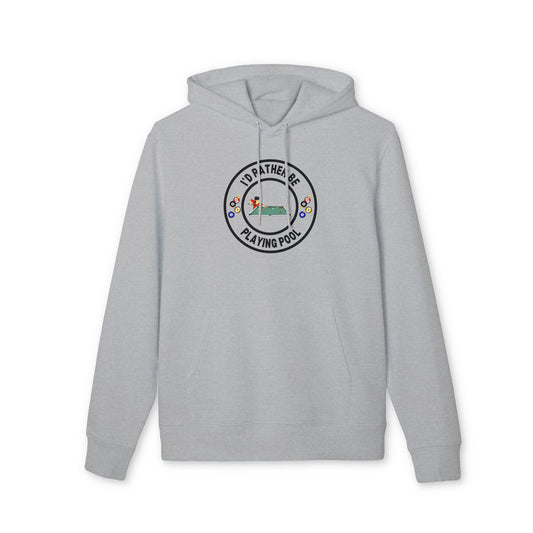I'd Rather Be Playing Pool Retro Graphic Hoodie