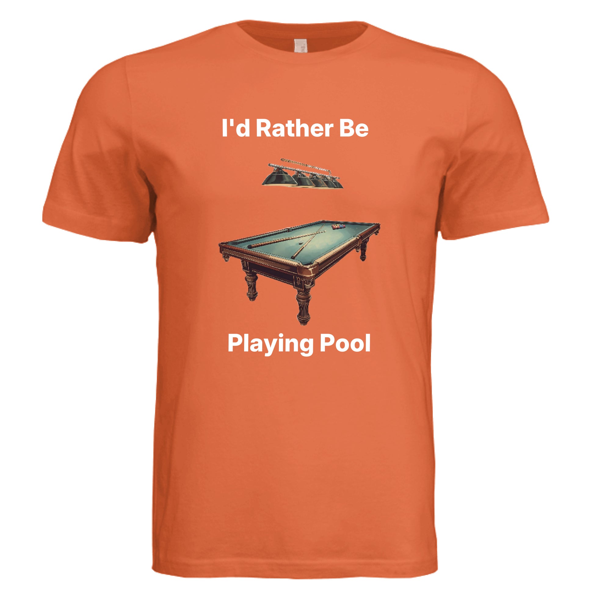 Solid Orange Triblend - FRONT